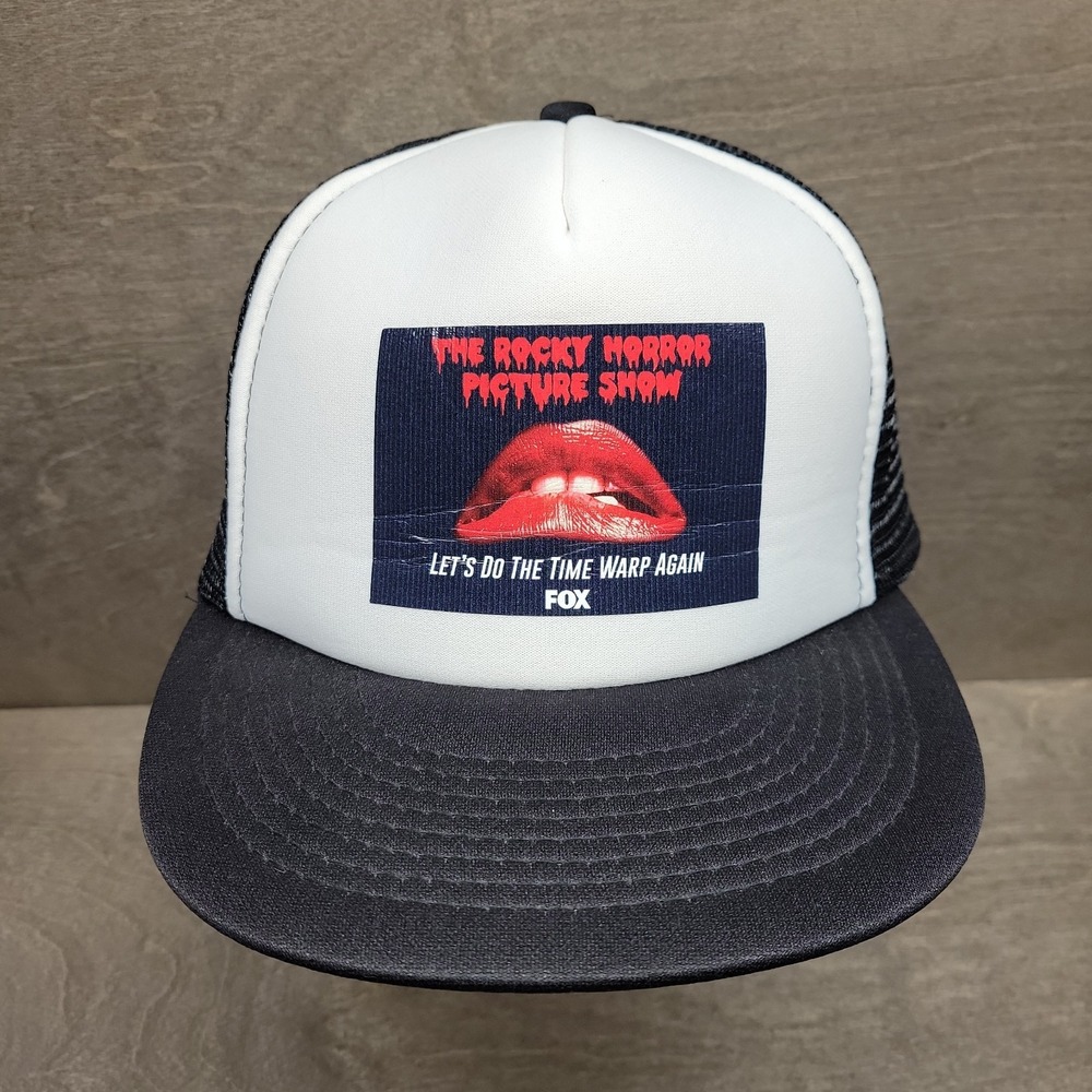 The Rocky Horror Picture Show Trucker Hat Let's Do The Time Warp Again Movie